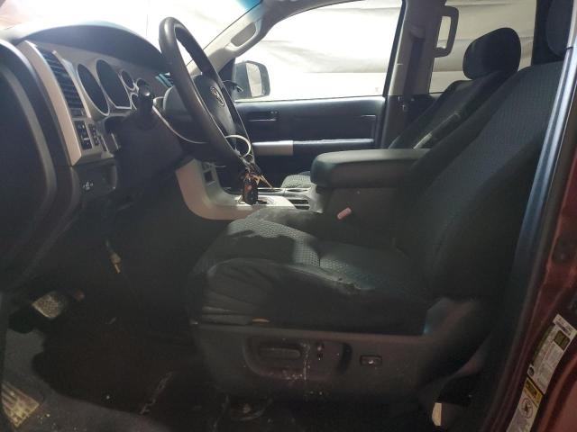 5TBBV54137S486569 - 2007 TOYOTA TUNDRA DOUBLE CAB SR5 RED photo 7