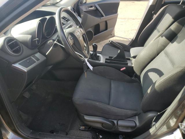 JM1BL1VG5B1378405 - 2011 MAZDA 3 I Gris photo 7