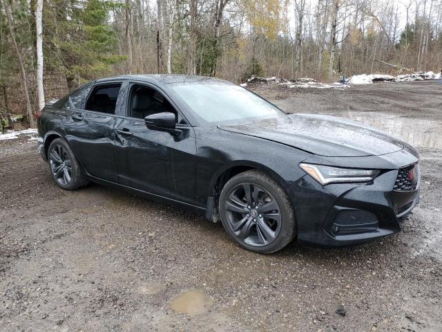 19UUB6F5XMA800596 - 2021 ACURA TLX TECH A BLACK photo 4