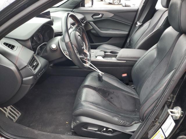 19UUB6F5XMA800596 - 2021 ACURA TLX TECH A BLACK photo 7