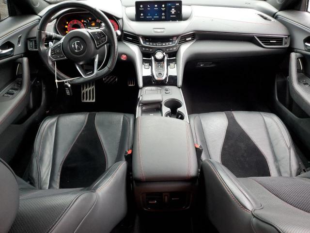 19UUB6F5XMA800596 - 2021 ACURA TLX TECH A BLACK photo 8