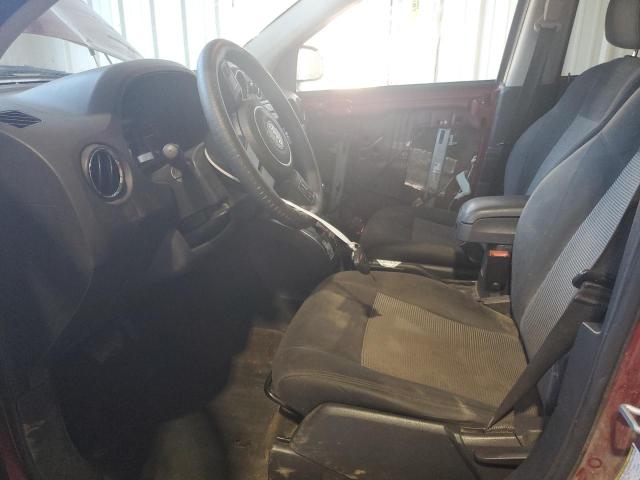 1C4NJDBB4FD317046 - 2015 JEEP COMPASS SPORT Марун фото 7