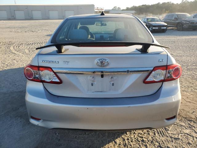 2T1BU4EEXBC566474 - 2011 TOYOTA COROLLA BASE SILVER photo 6