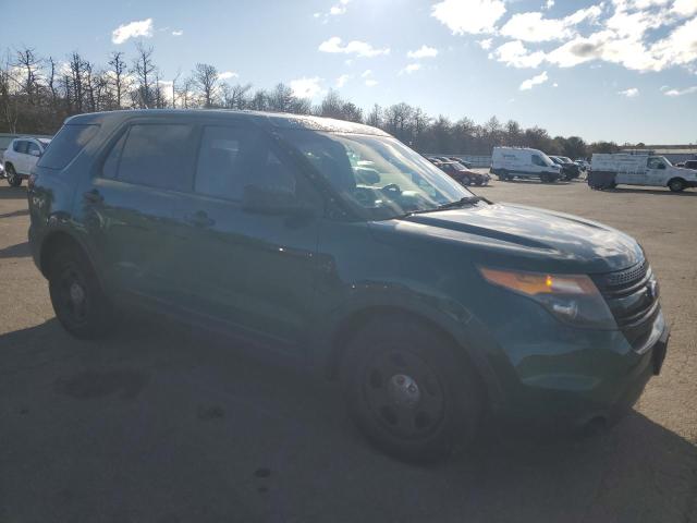 1FM5K8AR3FGB26795 - 2015 FORD EXPLORER POLICE INTERCEPTOR Grün Foto 4