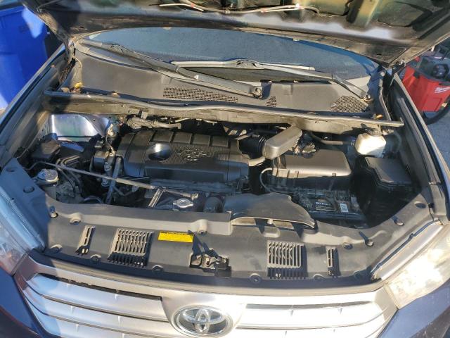 5TDZA3EH7CS022132 - 2012 TOYOTA HIGHLANDER BASE Mavi foto 11