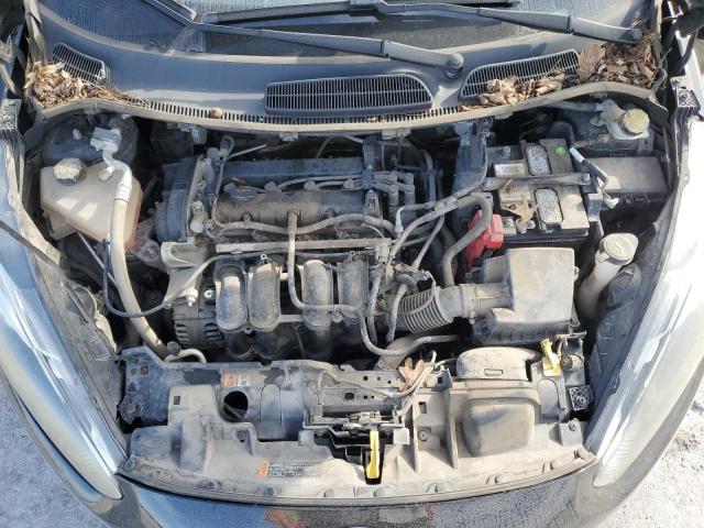 3FADP4BJ8JM134768 - 2018 FORD FIESTA SE BLACK photo 11