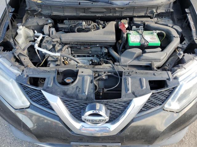 KNMAT2MV6GP690819 - 2016 NISSAN ROGUE S GREEN photo 12
