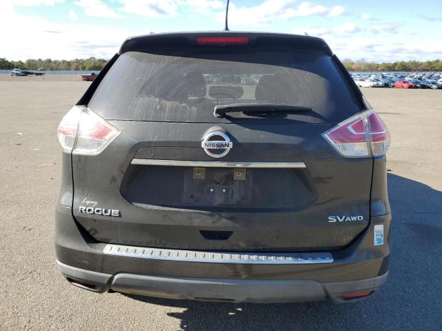 KNMAT2MV6GP690819 - 2016 NISSAN ROGUE S GREEN photo 6