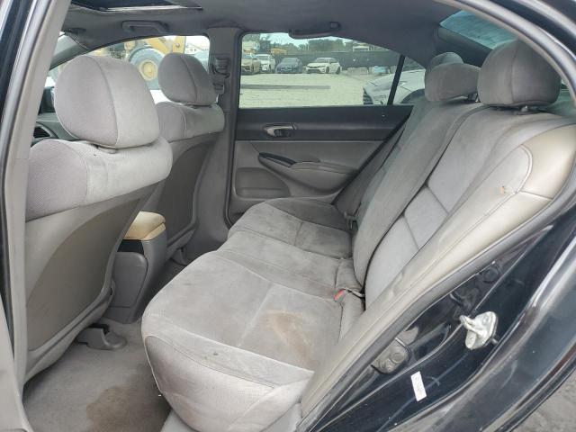 1HGFA15928L022744 - 2008 HONDA CIVIC EXL BLACK photo 10