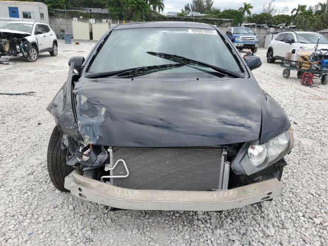 1HGFA15928L022744 - 2008 HONDA CIVIC EXL BLACK photo 5