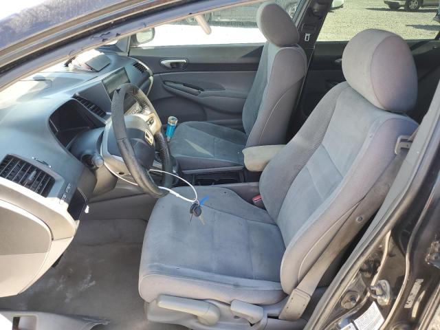 1HGFA15928L022744 - 2008 HONDA CIVIC EXL BLACK photo 7