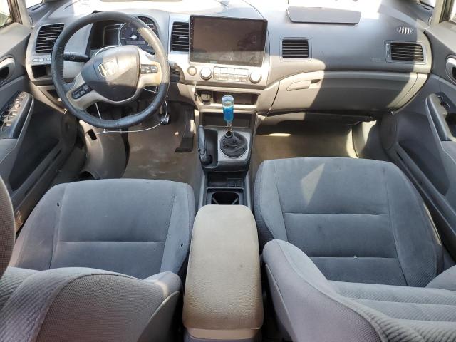 1HGFA15928L022744 - 2008 HONDA CIVIC EXL BLACK photo 8