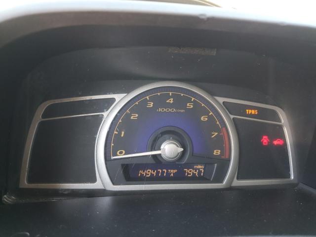 1HGFA15928L022744 - 2008 HONDA CIVIC EXL BLACK photo 9