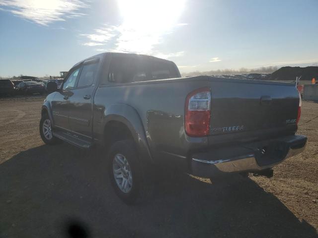 5TBDT44116S510911 - 2006 TOYOTA TUNDRA DOUBLE CAB SR5 GRAY photo 2