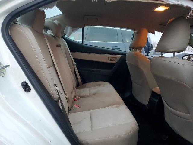 2T1BURHE4GC520896 - 2016 TOYOTA COROLLA L WHITE photo 10