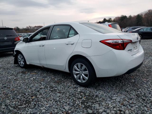 2T1BURHE4GC520896 - 2016 TOYOTA COROLLA L WHITE photo 2