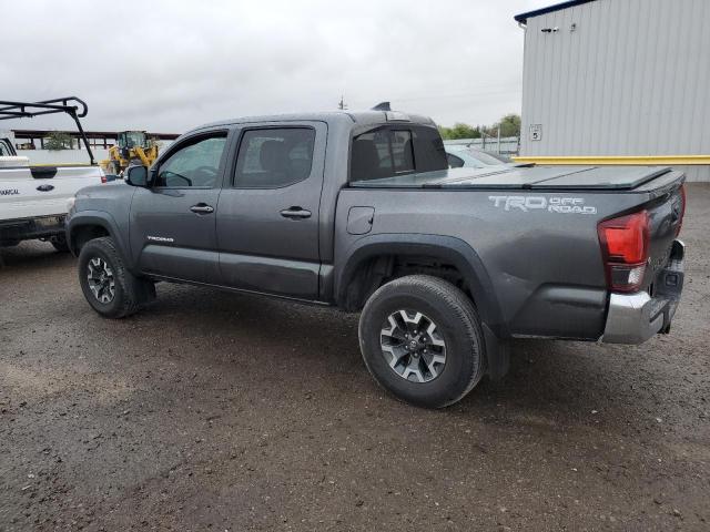 3TMAZ5CN3KM100429 - 2019 TOYOTA TACOMA DOUBLE CAB Графитовый фото 2