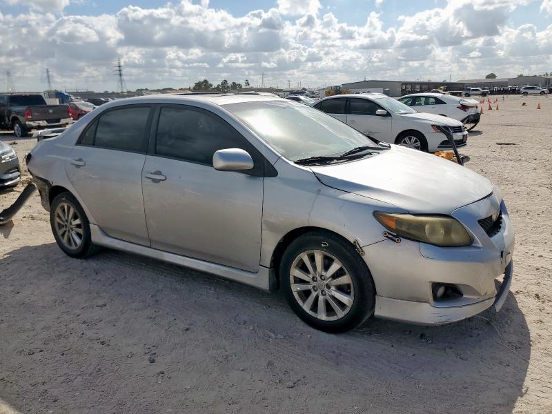 2T1BU4EEXAC534736 - 2010 TOYOTA COROLLA BASE 银色 照片 4