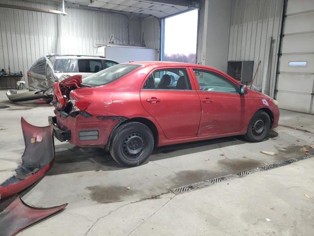 2T1BU4EE2AC288085 - 2010 TOYOTA COROLLA BASE RED photo 3