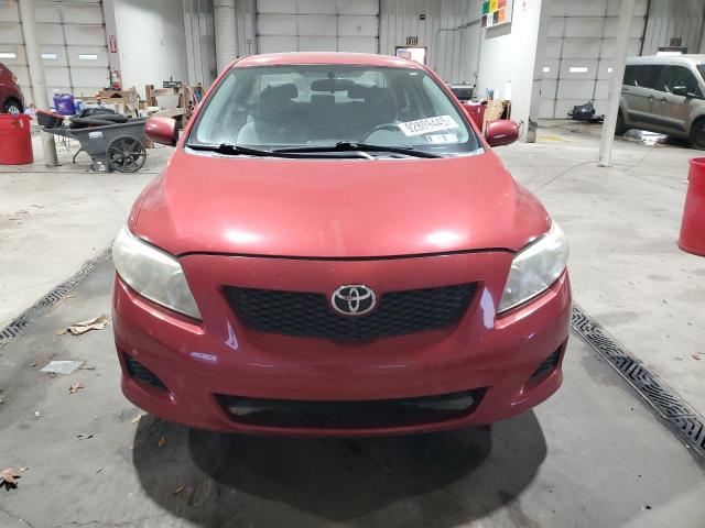 2T1BU4EE2AC288085 - 2010 TOYOTA COROLLA BASE RED photo 5
