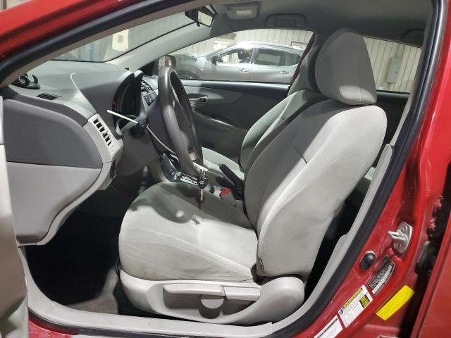 2T1BU4EE2AC288085 - 2010 TOYOTA COROLLA BASE RED photo 7