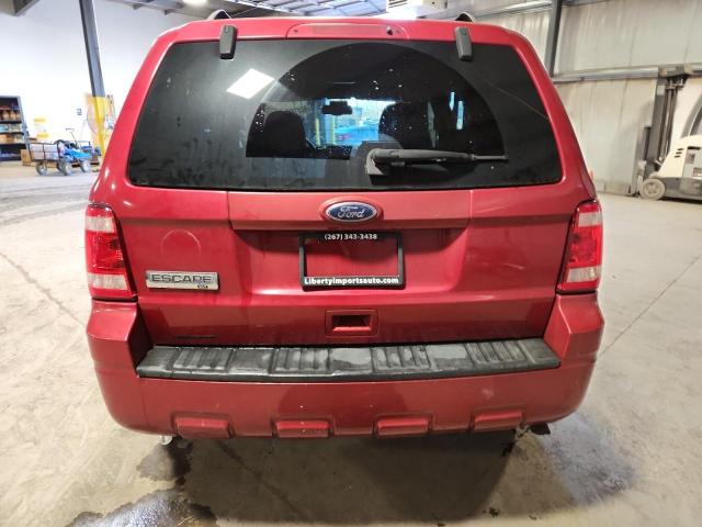 1FMCU9D72AKA87432 - 2010 FORD ESCAPE XLT წითელი ფოტო 6