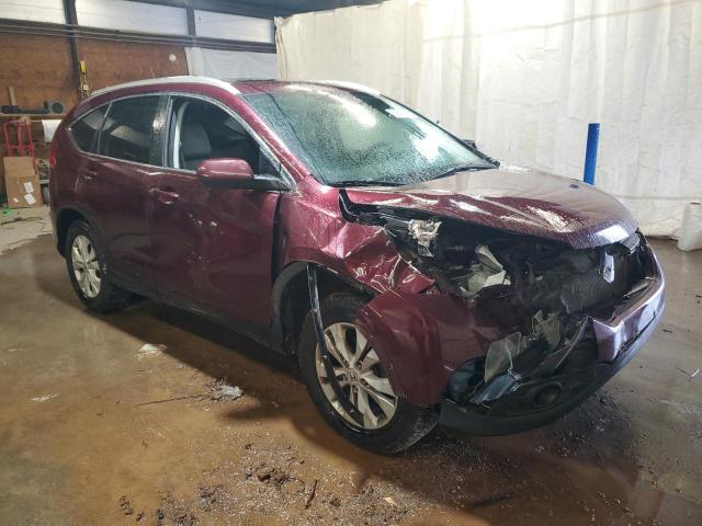 5J6RM4H73DL040818 - 2013 HONDA CR-V EXL BURGUNDY photo 4