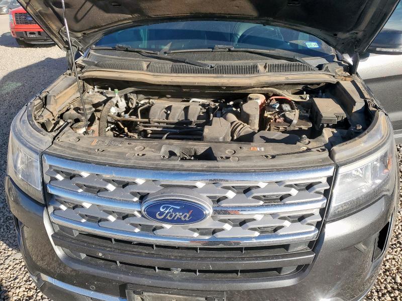 1FM5K7F85KGA19543 - 2019 FORD EXPLORER LIMITED Графитовый фото 12