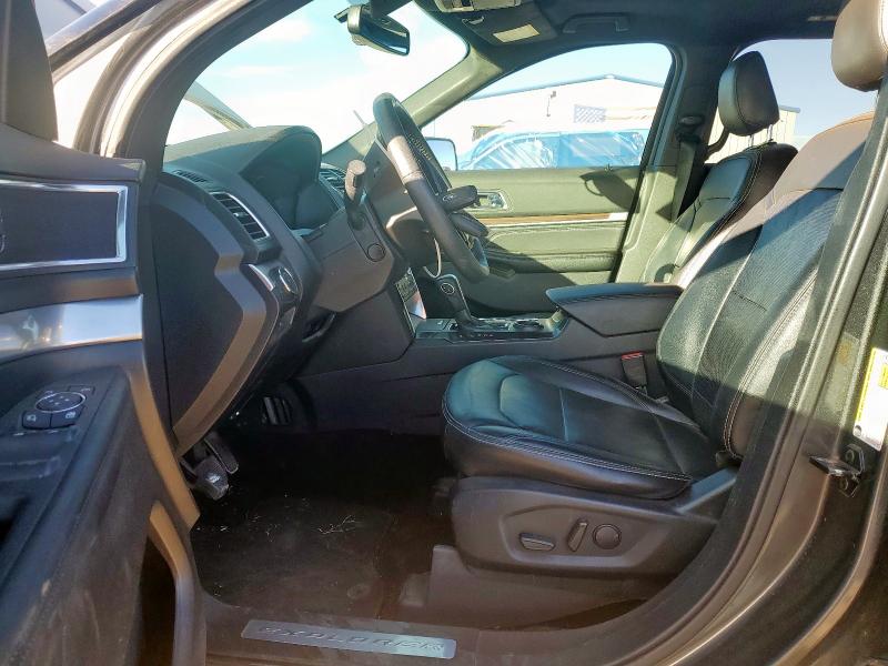 1FM5K7F85KGA19543 - 2019 FORD EXPLORER LIMITED Графитовый фото 7