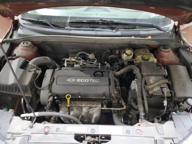 1G1PC5SH2C7303419 - 2012 CHEVROLET CRUZE LS BROWN photo 11