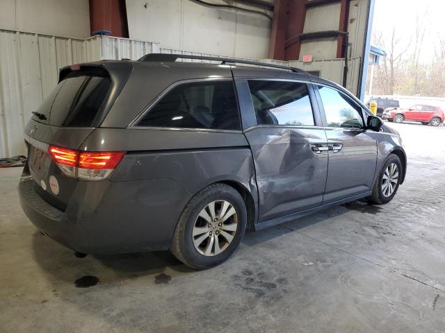 5FNRL5H69EB071095 - 2014 HONDA ODYSSEY EXL GRAY photo 3