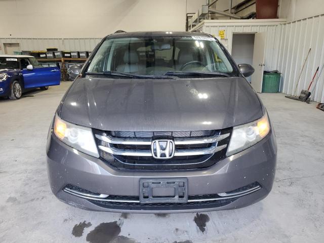 5FNRL5H69EB071095 - 2014 HONDA ODYSSEY EXL GRAY photo 5