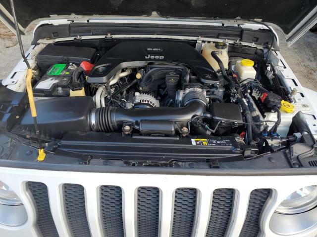 1C4HJXEG7JW206851 - 2018 JEEP WRANGLER U SAHARA თეთრი ფოტო 11