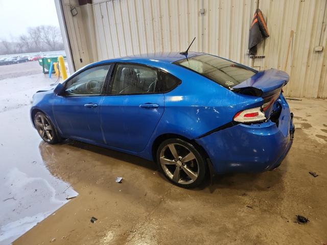 1C3CDFEB0GD635547 - 2016 DODGE DART GT ლურჯი ფოტო 2