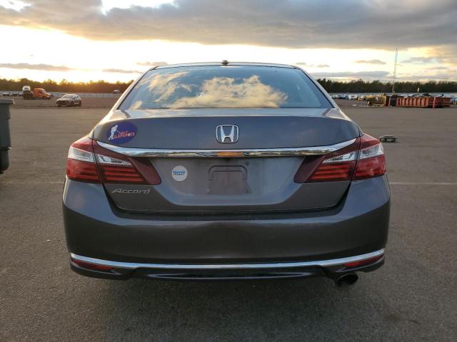 1HGCR2F72GA152287 - 2016 HONDA ACCORD EX BLUE photo 6