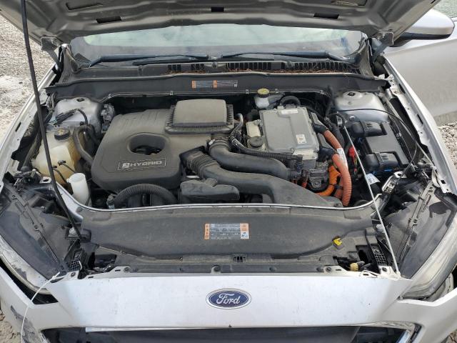 3FA6P0LU9KR221934 - 2019 FORD FUSION SE Silber Foto 11