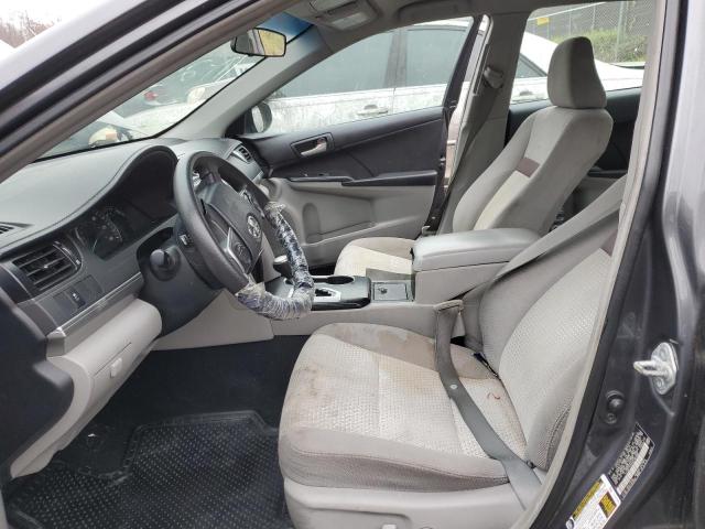 4T1BF1FK2CU164882 - 2012 TOYOTA CAMRY BASE GRAY photo 7