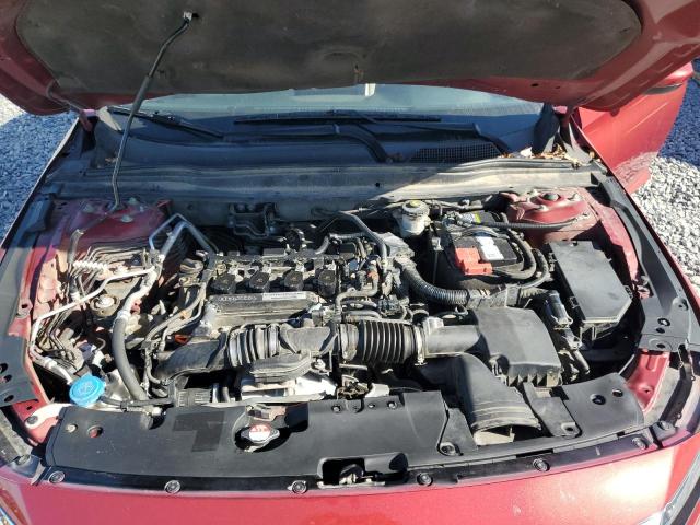 1HGCV1F18JA035189 - 2018 HONDA ACCORD LX წითელი ფოტო 11
