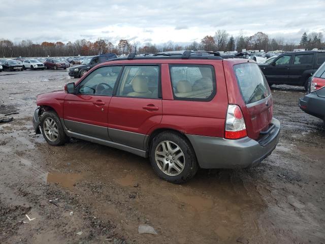 JF1SG67636H703304 - 2006 SUBARU FORESTER 2.5X LL BEAN RED photo 2