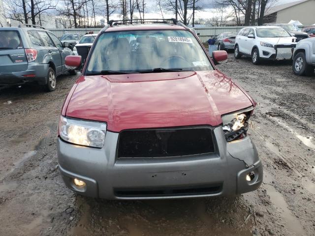 JF1SG67636H703304 - 2006 SUBARU FORESTER 2.5X LL BEAN RED photo 5