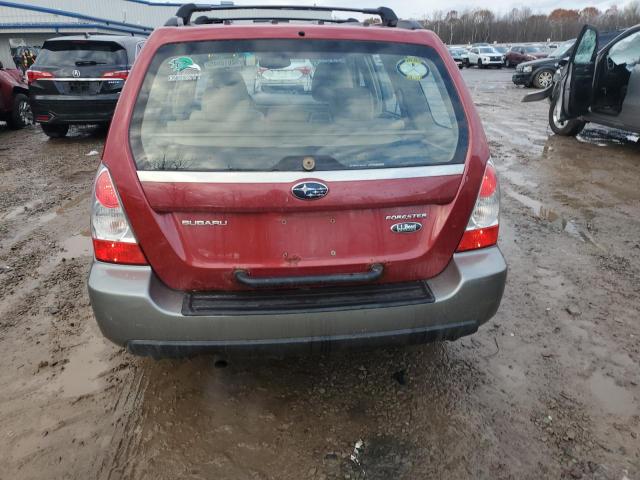 JF1SG67636H703304 - 2006 SUBARU FORESTER 2.5X LL BEAN RED photo 6