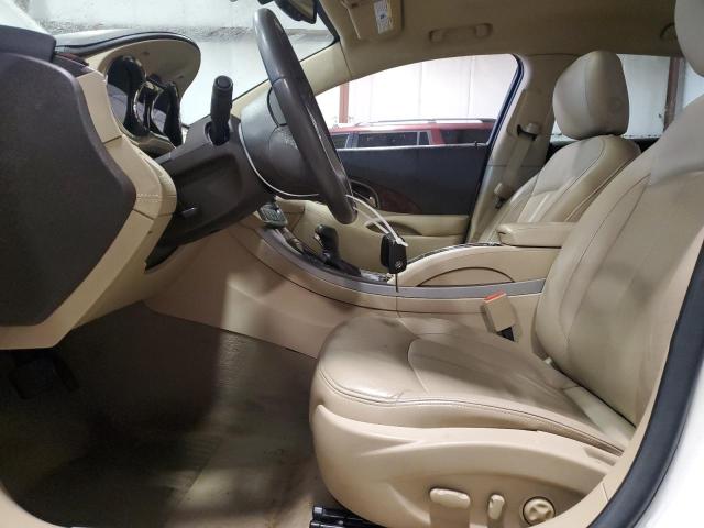 1G4GC5E36CF121604 - 2012 BUICK LACROSSE WHITE photo 7