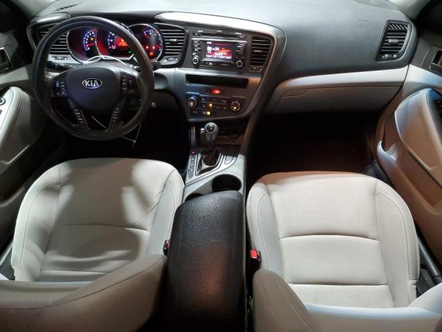 5XXGM4A76DG160779 - 2013 KIA OPTIMA LX GRAY photo 8