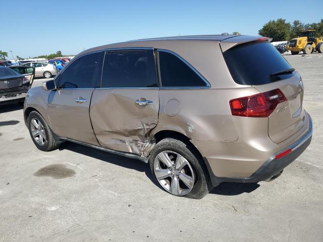 2HNYD2H38CH524332 - 2012 ACURA MDX TECHNOLOGY GOLD photo 2