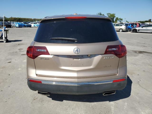 2HNYD2H38CH524332 - 2012 ACURA MDX TECHNOLOGY GOLD photo 6