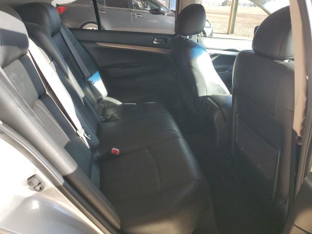 JN1DV6AP3BM602309 - 2011 INFINITI G25 BASE SILVER photo 10