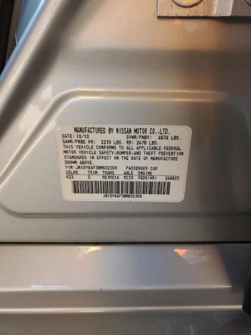 JN1DV6AP3BM602309 - 2011 INFINITI G25 BASE SILVER photo 12