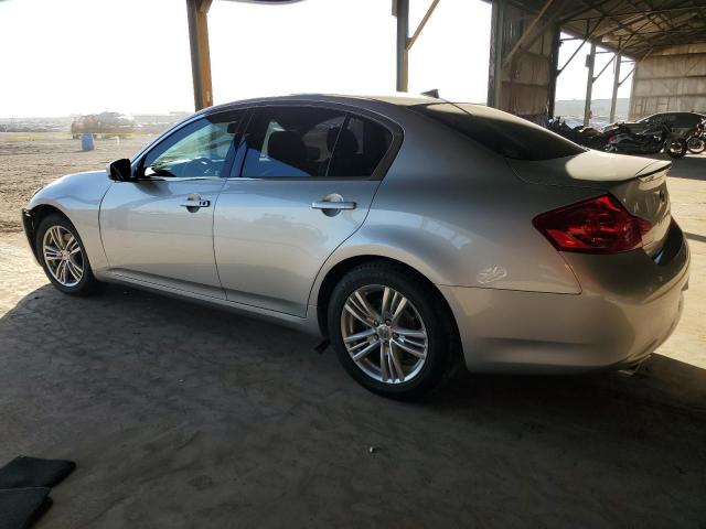 JN1DV6AP3BM602309 - 2011 INFINITI G25 BASE SILVER photo 2