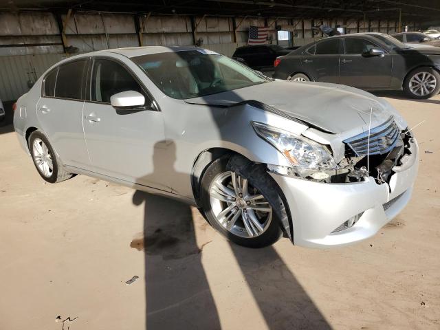 JN1DV6AP3BM602309 - 2011 INFINITI G25 BASE SILVER photo 4