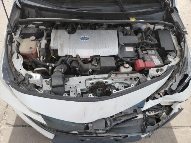 JTDKARFP8J3088195 - 2018 TOYOTA PRIUS PRIM Beyaz fotoğraf 11